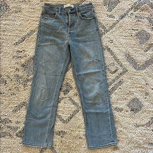 Denim Forum Light Blue High Rise Jeans